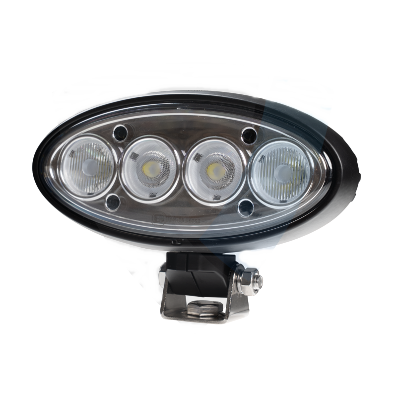 Lampa robocza 4 LED, 60W, combo, owalna do John Deere