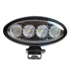 Lampa robocza 4 LED, 60W, combo, owalna do John Deere