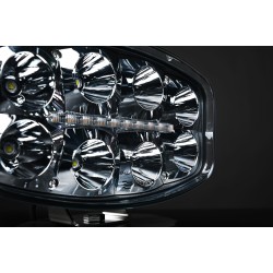 Reflektor SKYLED Jumbo Octan Black FULL LED z białym/pomarańczowym światłem pozycyjnym