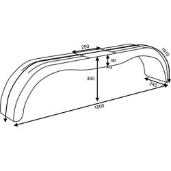 BŁOTNIK TANDEM 240/1500
