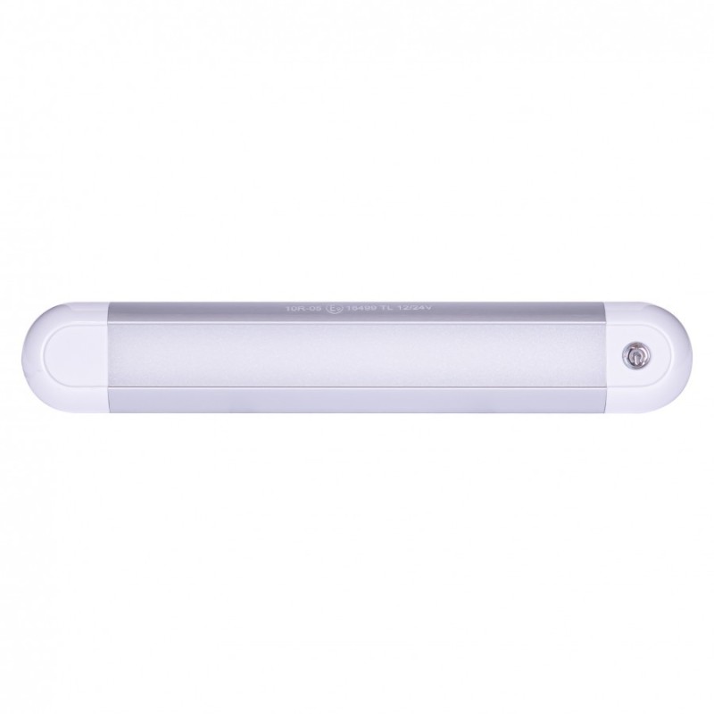 MOCNA LAMPA OŚWIETLENIA WNĘTRZA LED Z WŁĄCZNIKIEM 30CM DŁ.