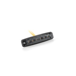 FT-079 DARK Z LED Lampa obrysowa płaska żółta