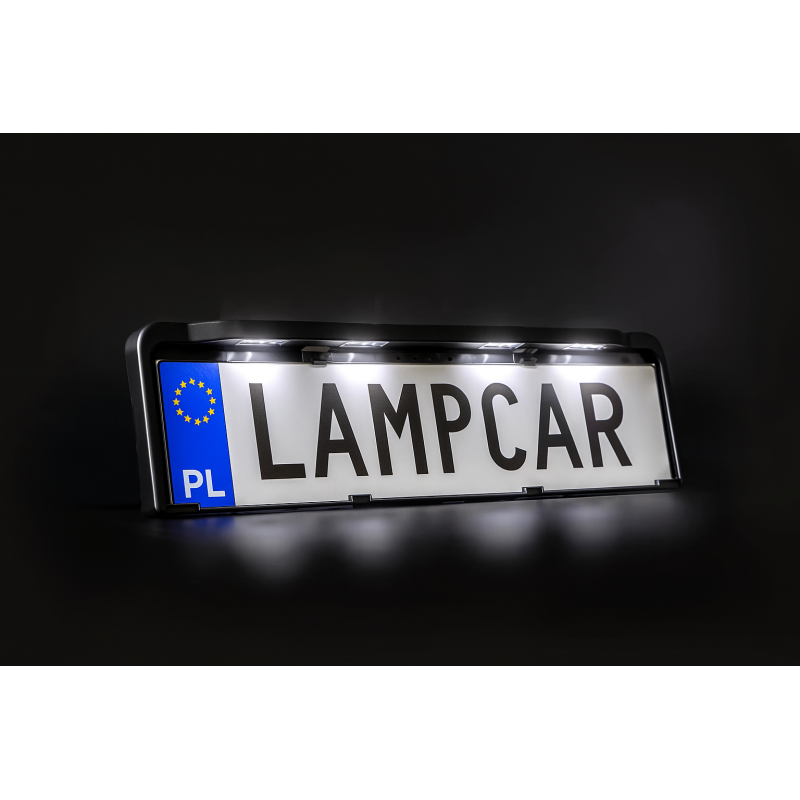 ALE HIT ! RAMKA WRAZ Z OSWIETLENIEM TABLICY REJESTRACYJNEJ