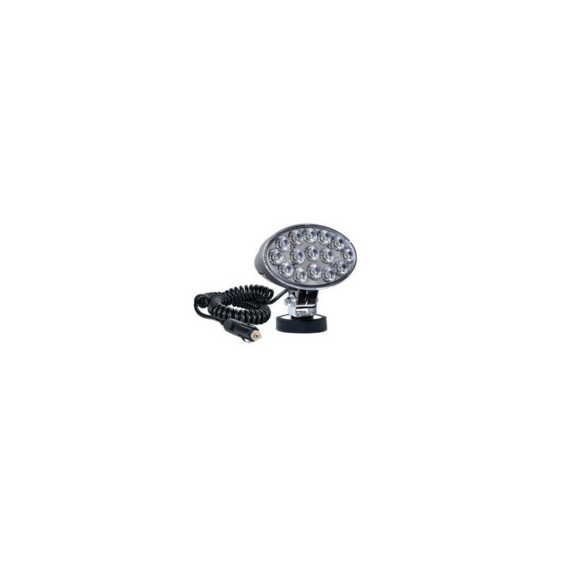 FT-367 MAG M30 Lampa robocza LED , owalna, skupiony trumień 6100 Lm